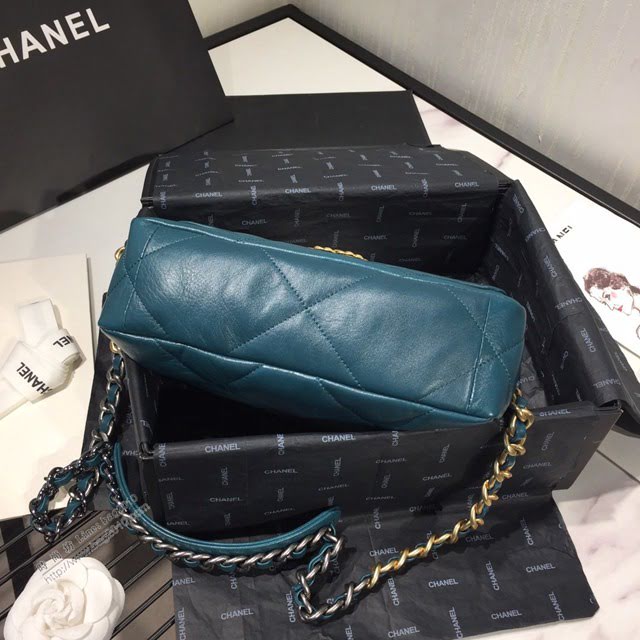 Chanel女包 Chanel秋冬19Bag 小香迷菱格紋 Chanel口蓋包 Chanel鏈條包手拎斜挎包  djc3912